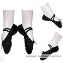 Zapatillas de Ballet INFANTIL en tela NEGRA