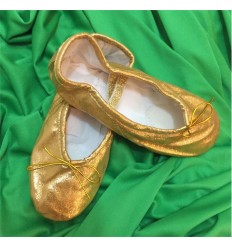 Zapatillas de Ballet Dorado OSCURO tara